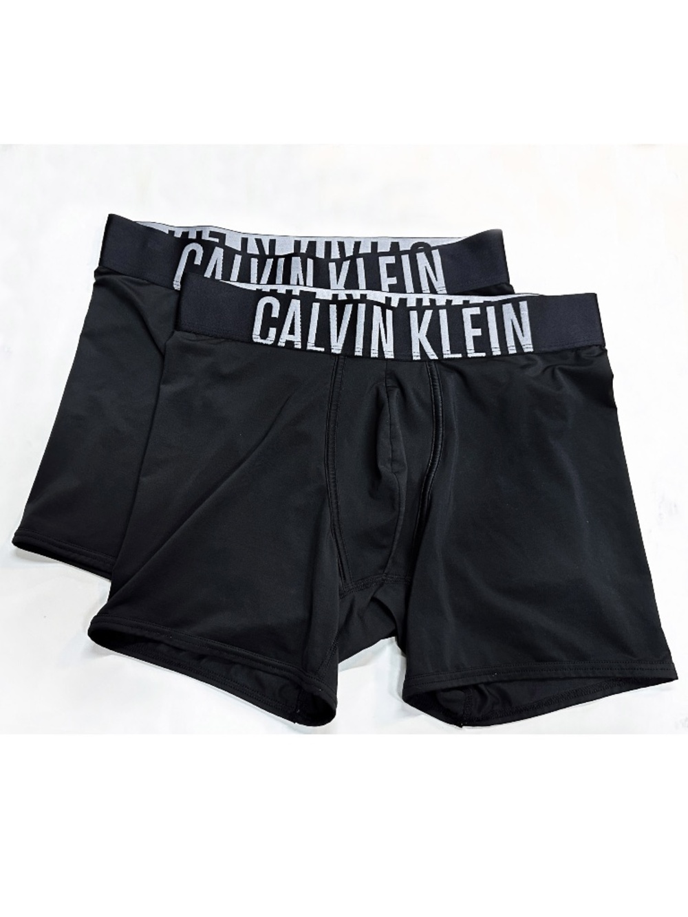 2 Pack +2 CALVIN KLEIN Mens Size Medium Ultra Soft 100% Modal Black Boxer Brief